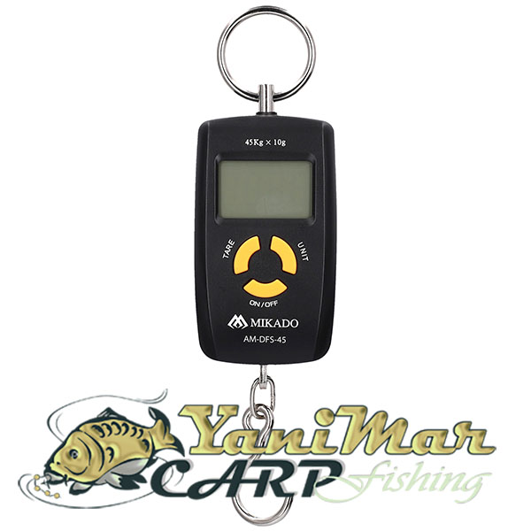 Електронен kантар Mikado Digital Scale Black 45 kg