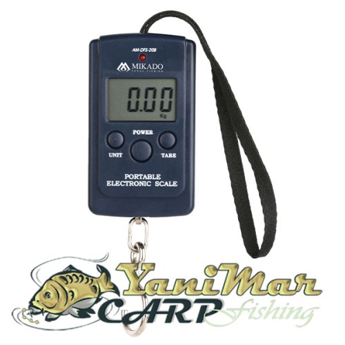 Електронен kантар Mikado Digital Scale Black 40 kg