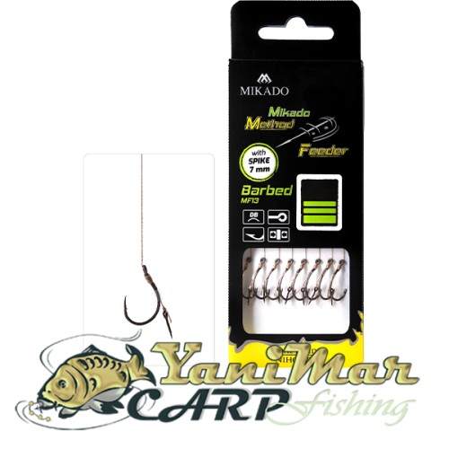 Готови монтажи Mikado Method Feeder Rig MF13 With Spike braided 0.16 mm 10 cm