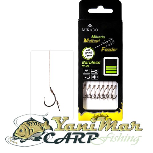 Готови монтажи Mikado Method Feeder Rig MF13B With Spike braided 10 cm