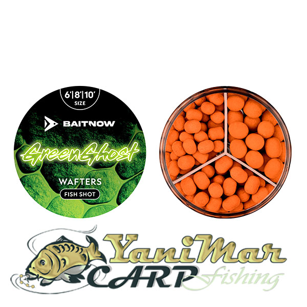 Уафтери Baitnow Green Ghost Wafters 6/8/10 24g
