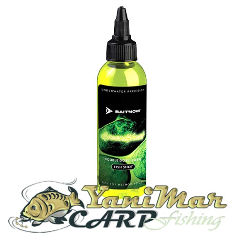Дип Пушек Baitnow LIQUID METHOD FEEDER DOUBLE DOSE GREEN GHOST 100ml