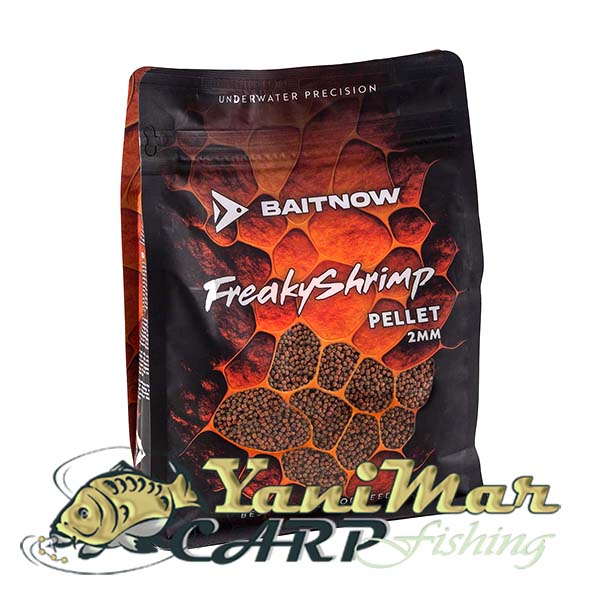 Пелети Baitnow Pellet Method Feeder Freaky Shrimp 2mm 800g