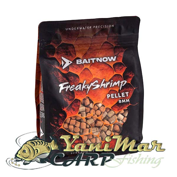 Пелети Baitnow Pellet Method Feeder Freaky Shrimp 8mm 800g