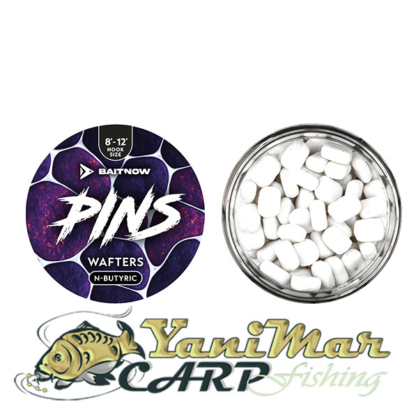 Уафтери Baitnow Wafters Method Feeder PINS N-Butyric Hook Size 8-12 12g