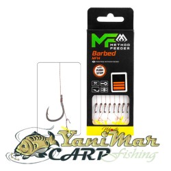 Готови монтажи Mikado Method Feeder Braided with Push Stop MF14 Hooks Barbed