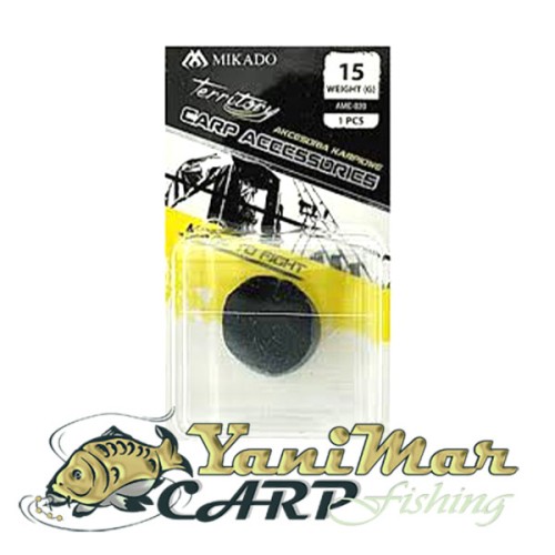 Меко олово Mikado Tungsten Putty Lead Black 15g