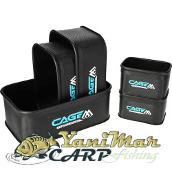 Риболовен контейнер Mikado EVA Cage Bait Box System set 003