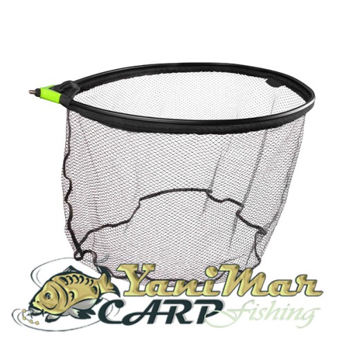 Глава за кеп Mikado Floaty Carp Landing Net Head 60×50 cm – Rubber Mesh 8/3 mm