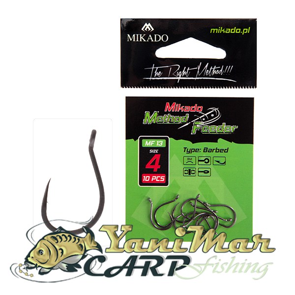 Куки Mikado Hook MF13 With Barb – 10 броя