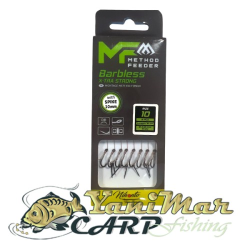 Готови монтажи Mikado Method Feeder Rigs Barbless X-Tra Strong