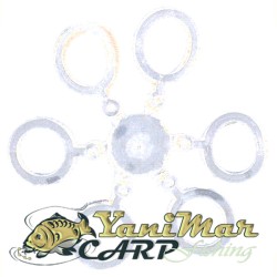 Ластичета за стръв Mikado Pellet Bands Method Feeder On Ring Transparent