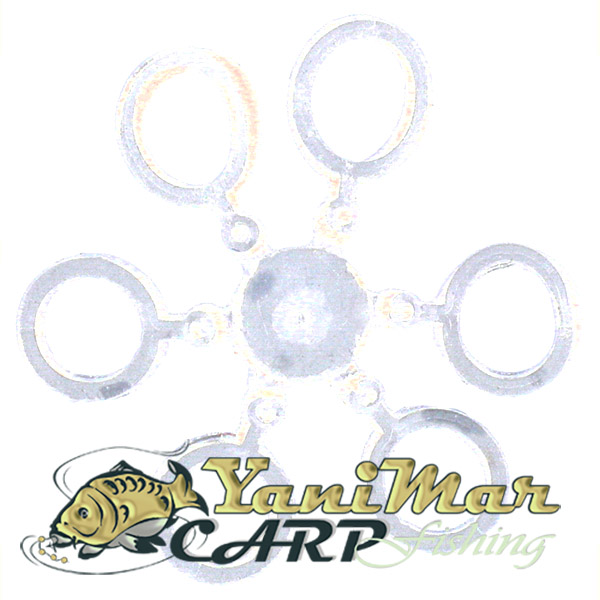 Ластичета за стръв Mikado Pellet Bands Method Feeder On Ring Transparent