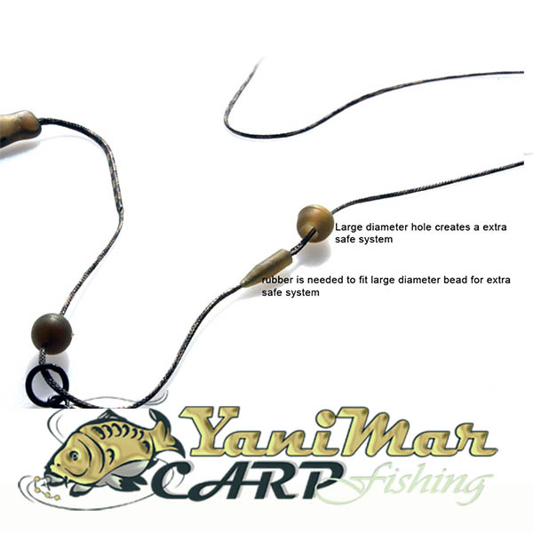 Гумени мъниста Pb Products Naked Chod Helicopter system Rubber & Bead