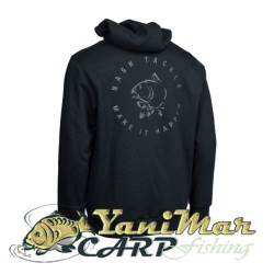 Суичър Nash Make It Happen Carp Logo Hoody Black