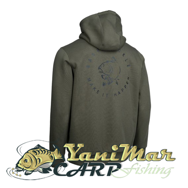Суичър Nash Make It Happen Carp Logo Hoody Green