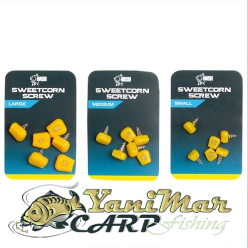 Изкуствена царевица Nash Sweetcorn Screw