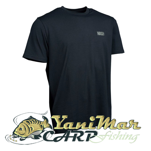 Тениска Nash Make It Happen Carp Logo T Shirt Black