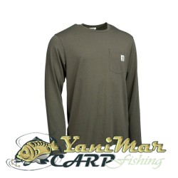 Блуза Nash Make It Happen Carp Logo Long Sleeve T Shirt Green