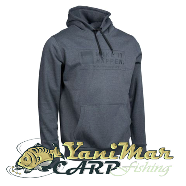 Суичър Nash Make It Happen Coordinates Hoody Grey Marl