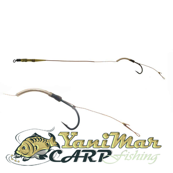 Готов монтаж PB Products Combi Rig Stiff Curved Aligner Rig