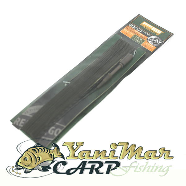 Готов монтаж PB Products R2G Kevlar/SR Inline Knotless Leader – 10m + 1m, Weed