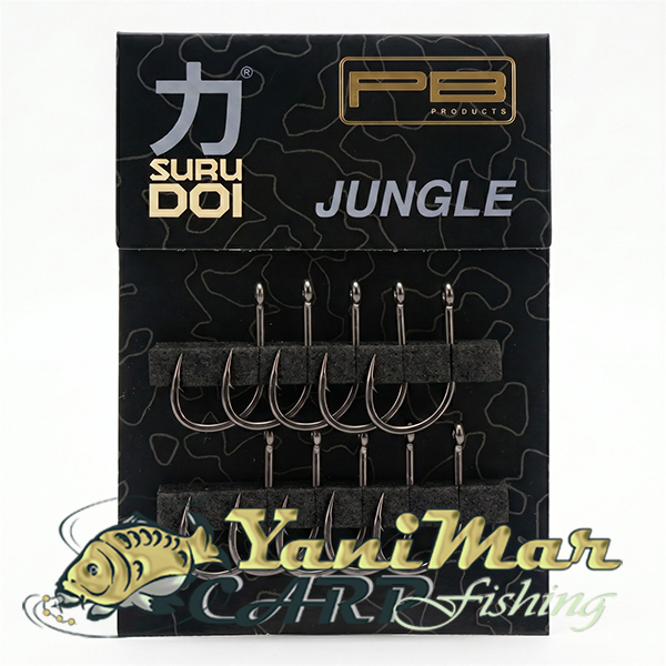 Куки PB Products SURUDOI Jungle Hook PTFE