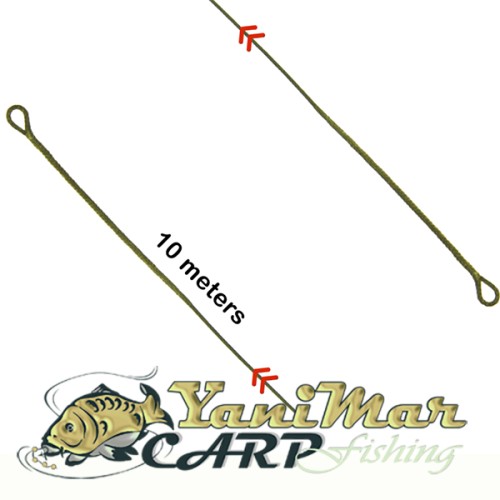 Готов монтаж PB Products R2G Hollow Kevlar Looped Leader – 10m