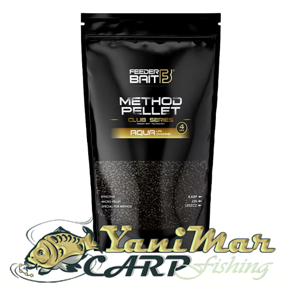 Фидер пелети Feeder Bait Club Series Method Pellet Aqua