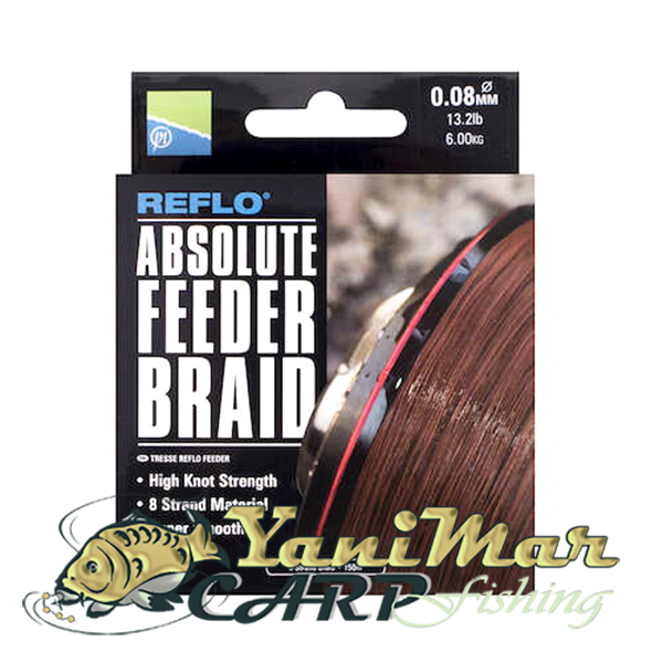 Плетено влакно за фидер Preston Reflo Absolute Feeder Braid 150m