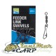 Вирбели Preston Double Feeder Link Swivels
