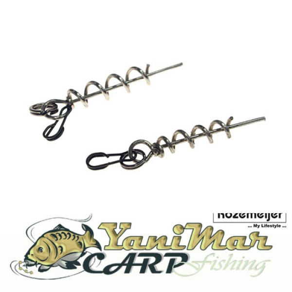 Спирала за силиконови примамки Rozemeijer Shallow Screws M & L 6pcs incl splitrings