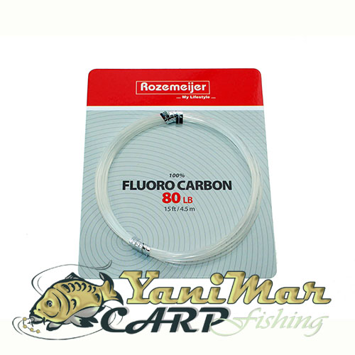 Флуорокарбон Rozemeijer 100% Fluoro Carbon 80lb 15ft/4,5m