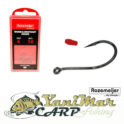 Куки Rozemeijer Worm & Dropshot Hooks 10pcs