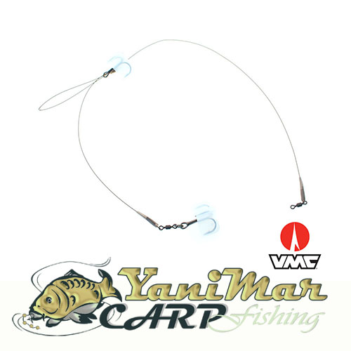 Готов Монтаж Rozemeijer Deadbait Distance Casting Rigs 30lb 2x Treble size 2
