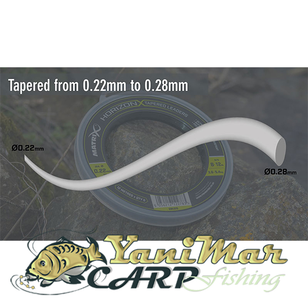 Шок лидери Matrix Horizon® X Tapered Leaders