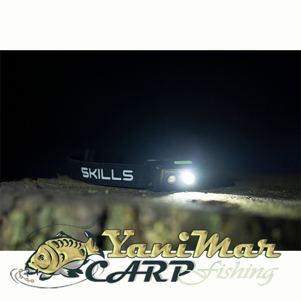 Челник с калъф Skills LED 'Ultra Light' Head Light set