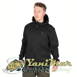 Суичър Fox Collection Soft Shell Jacket Black And Orange
