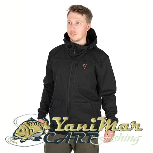 Суичър Fox Collection Soft Shell Jacket Black And Orange
