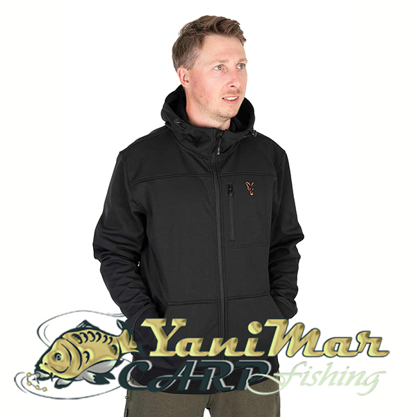 Суичър Fox Collection Soft Shell Jacket Black And Orange