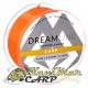 Влакно за шаран Mikado Line Dreamline Carp Fluo Orange 600m