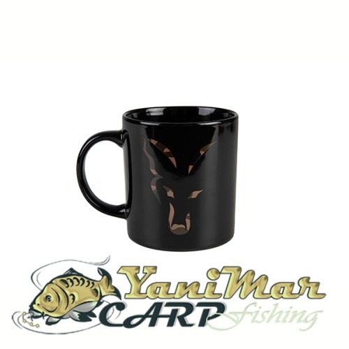 Чаша Fox Black And Camo Head Ceramic Mug