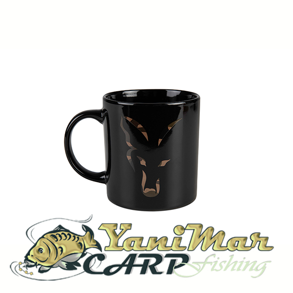 Чаша Fox Black And Camo Head Ceramic Mug