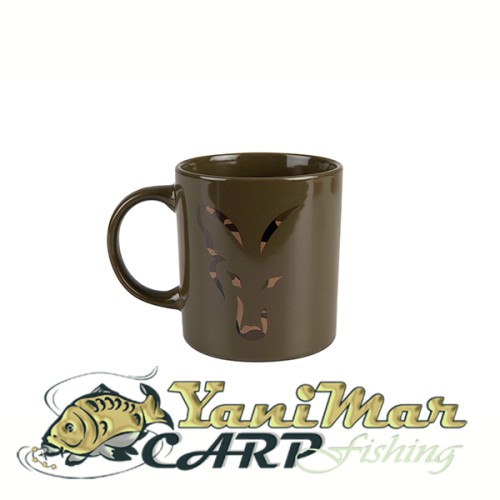 Чаша Fox Green Аnd Camo Head Ceramic Mug