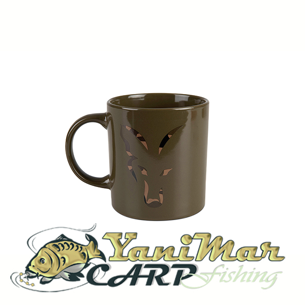 Чаша Fox Green Аnd Camo Head Ceramic Mug