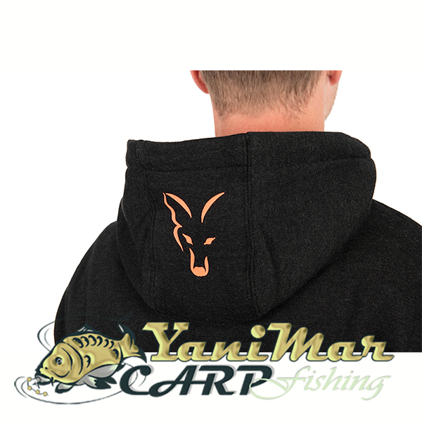 Суичър Fox Collection Hoody Black / Orange