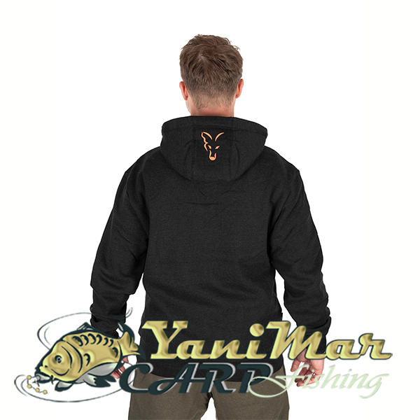 Суичър Fox Collection Hoody Black / Orange