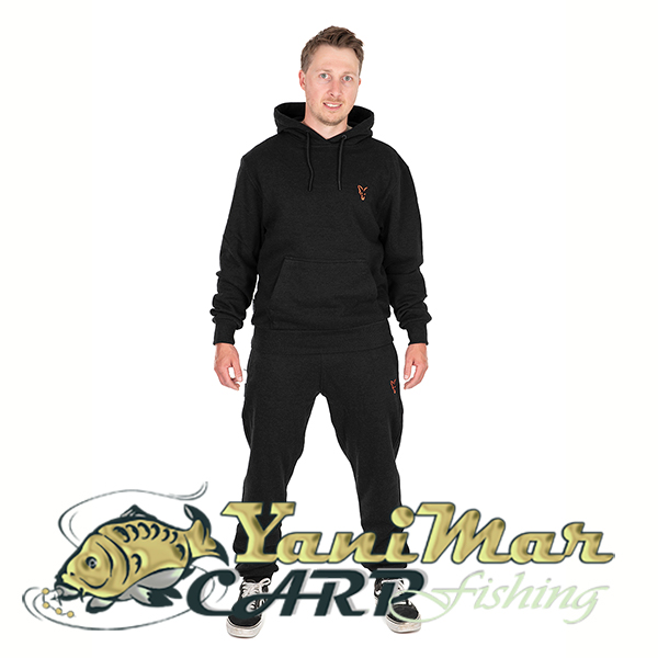 Суичър Fox Collection Hoody Black / Orange