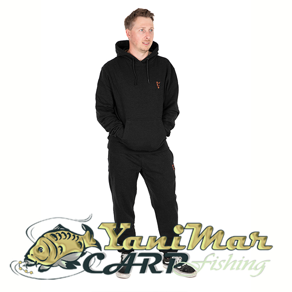 Суичър Fox Collection Hoody Black / Orange