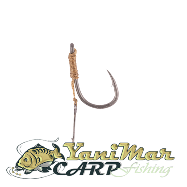 Готови монтажи Korum Bait Spike Hook Hairs Barbed